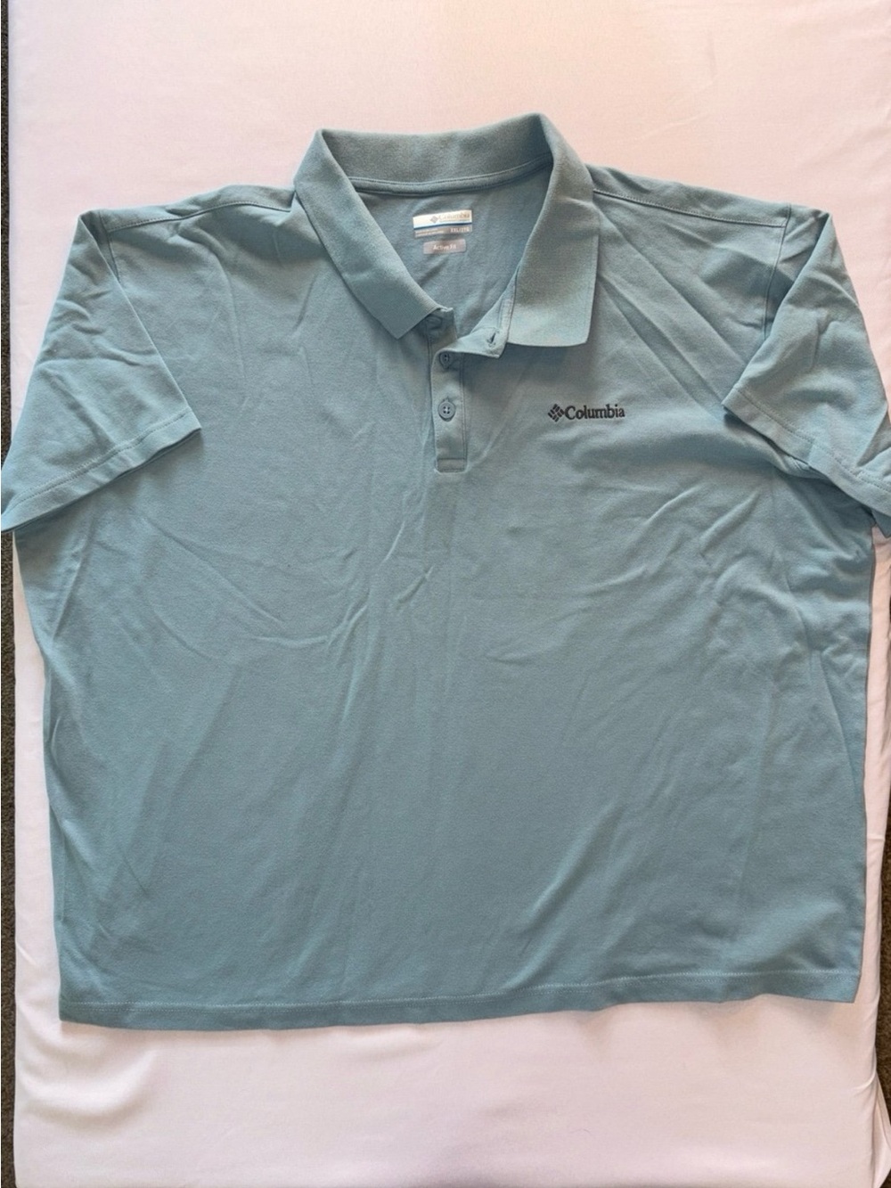 Columbia Men's Polo - Light Teal
